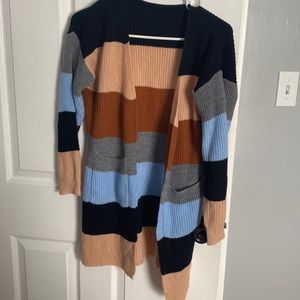 Striped Cardigan